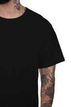 Load image into Gallery viewer, The 50/50 Upcycled Cotton Shirt - CLASSIC TEE - BLACK