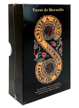 Load image into Gallery viewer, Gassman Tarot de Marseille & Guide | Linen Finish | c. 1840|