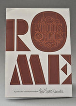 Load image into Gallery viewer, Rome: Moods & Places - Italy Travel Map & Cultural Guide