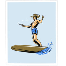 Load image into Gallery viewer, "Wave Bandit" Print 8x10