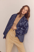 Load image into Gallery viewer, Patched quilted denim jacket