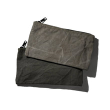 Load image into Gallery viewer, VINTAGE TENT FABRIC POUCH