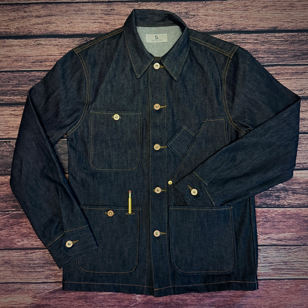 16.5 Oz. Japanese Denim Coverall Jacket by Tellason – PALOMA