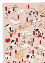 Load image into Gallery viewer, Japanese Cat furoshiki by Utagawa Kuniyoshi