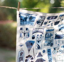 Load image into Gallery viewer, Blackwing Pencils Furoshiki