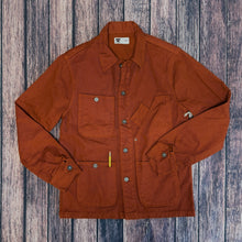 Load image into Gallery viewer, Tellason Coverall Jacket - Garment Dyed rust