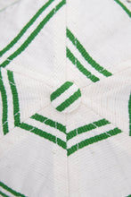 Load image into Gallery viewer, 6 Panel NY Made "BALLPARK" Japanese Linen Stripe Cap - GREEN