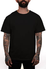 Load image into Gallery viewer, The 50/50 Upcycled Cotton Shirt - CLASSIC TEE - BLACK