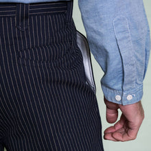 Load image into Gallery viewer, The Work Trousers - Chalk Stripe