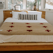 Load image into Gallery viewer, Positive Vibrations Handwoven Throw Blanket