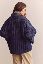 Load image into Gallery viewer, Patched quilted denim jacket