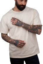 Load image into Gallery viewer, The 50/50 Upcycled Cotton Shirt - CLASSIC TEE - NATURAL