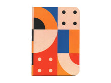 Load image into Gallery viewer, Geometric Design 2 Handcrafted Pocket Notebook