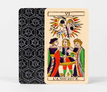 Load image into Gallery viewer, Gassman Tarot de Marseille & Guide | Linen Finish | c. 1840|