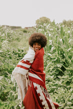 Load image into Gallery viewer, Divided Sky Handwoven Throw Blanket