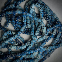 Load image into Gallery viewer, Indigo Bone Mala Bracelet