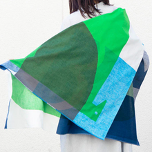 Load image into Gallery viewer, Water Bird Furoshiki by Masaru Suzuki