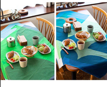 Load image into Gallery viewer, Water Bird Furoshiki by Masaru Suzuki