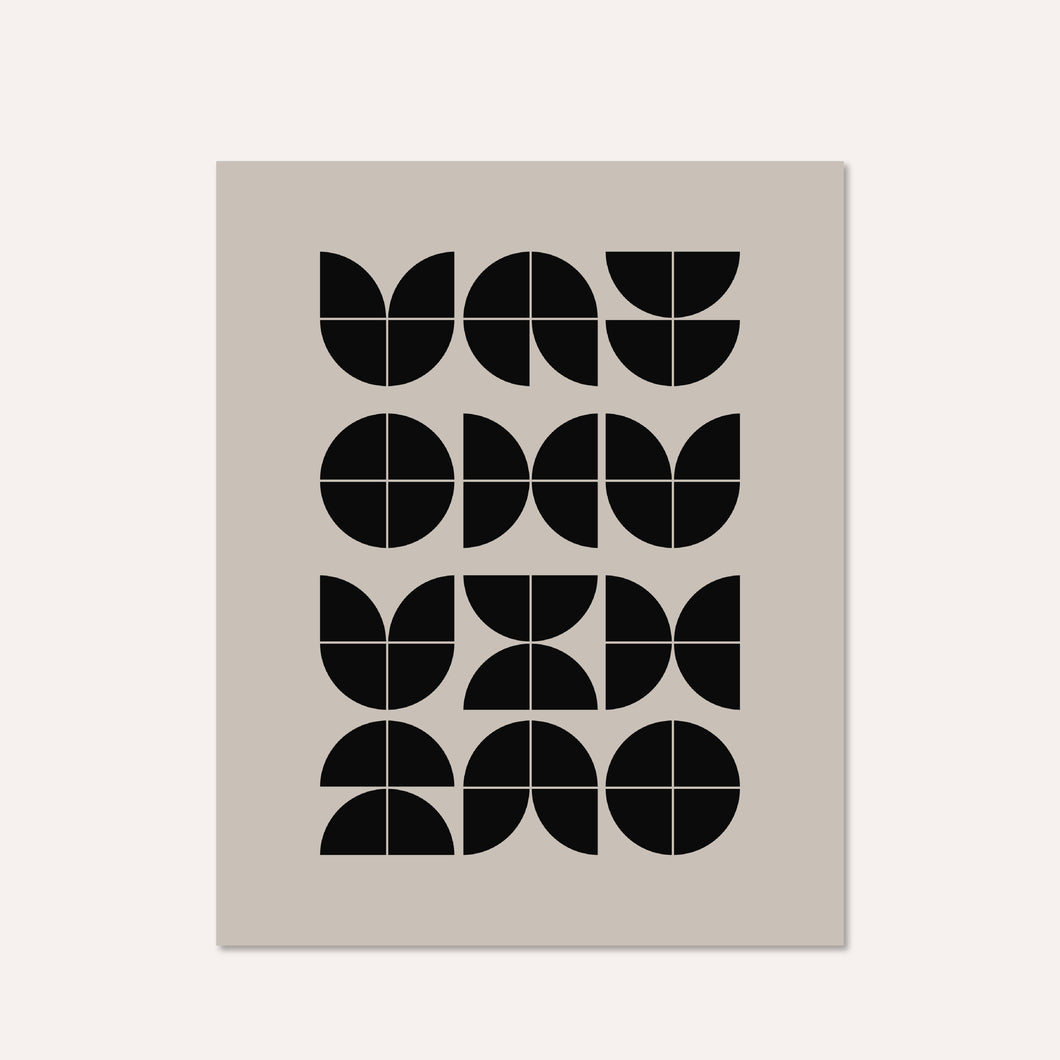 Mid Century Modern |  Bauhaus Print | No. 640