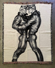 Load image into Gallery viewer, Tom of Finland &quot;Leatherman&quot; Woven Blanket
