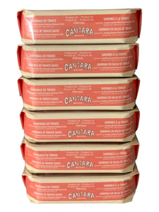 Cantara Brand Sardines in Tomato Sauce