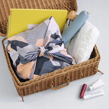 Load image into Gallery viewer, 45 Cohare | home gray pink Furoshiki
