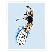 Load image into Gallery viewer, "Cutback Cowboy" 8x10 print
