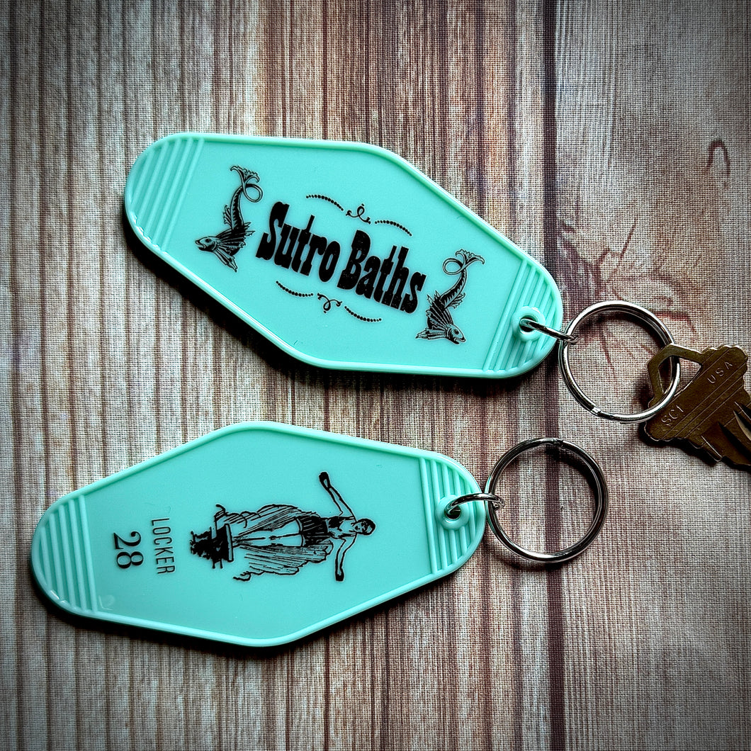 Sutro Locker Key Fob (double sided)