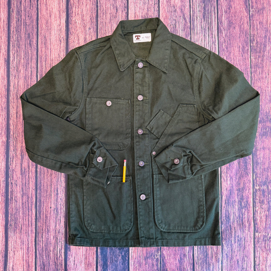 Tellason Coverall Jacket - Garment Dyed Forest Green – PALOMA