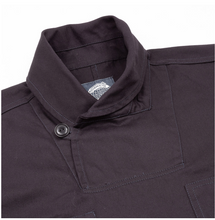 Load image into Gallery viewer, The Shawl Collar Smock - BLACK INDIGO
