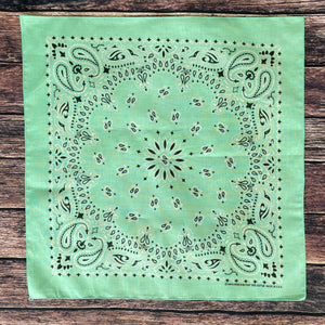 Fabfive HAV-A-Hank Bandana - Original Made In USA Olive One Size