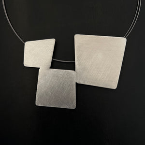 Geometric Blocks Necklace